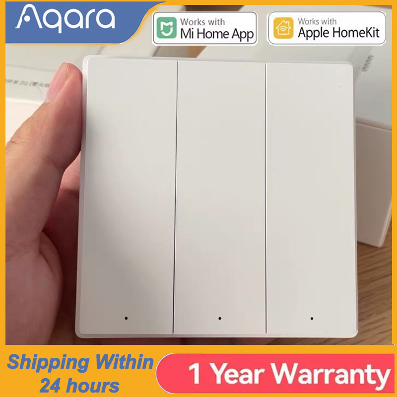 Smart Home Hub Xiaomi - مفتاح إضاءة ذكي Aqara D1 بتقنية