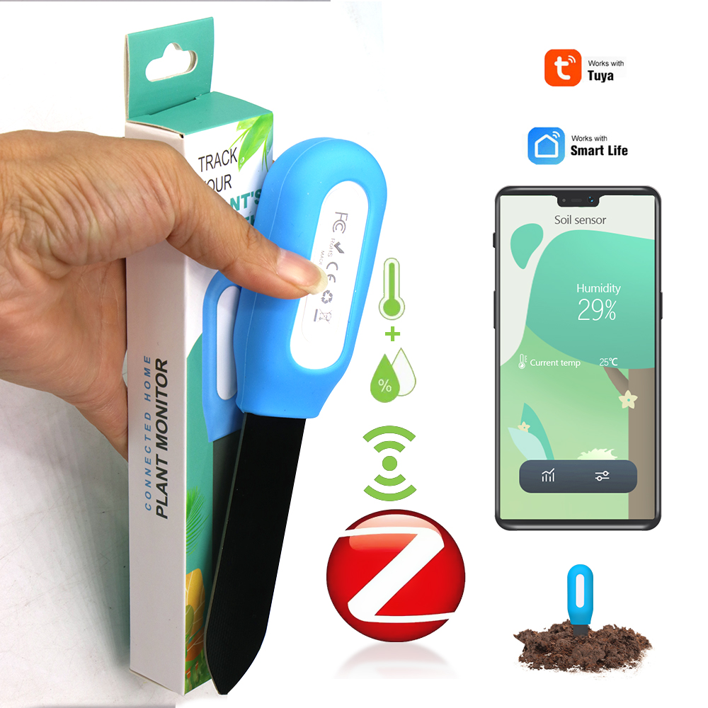 Smart Home Monitoring - مستشعر التربة زيجبي الذكي للمنزل والحديقة
