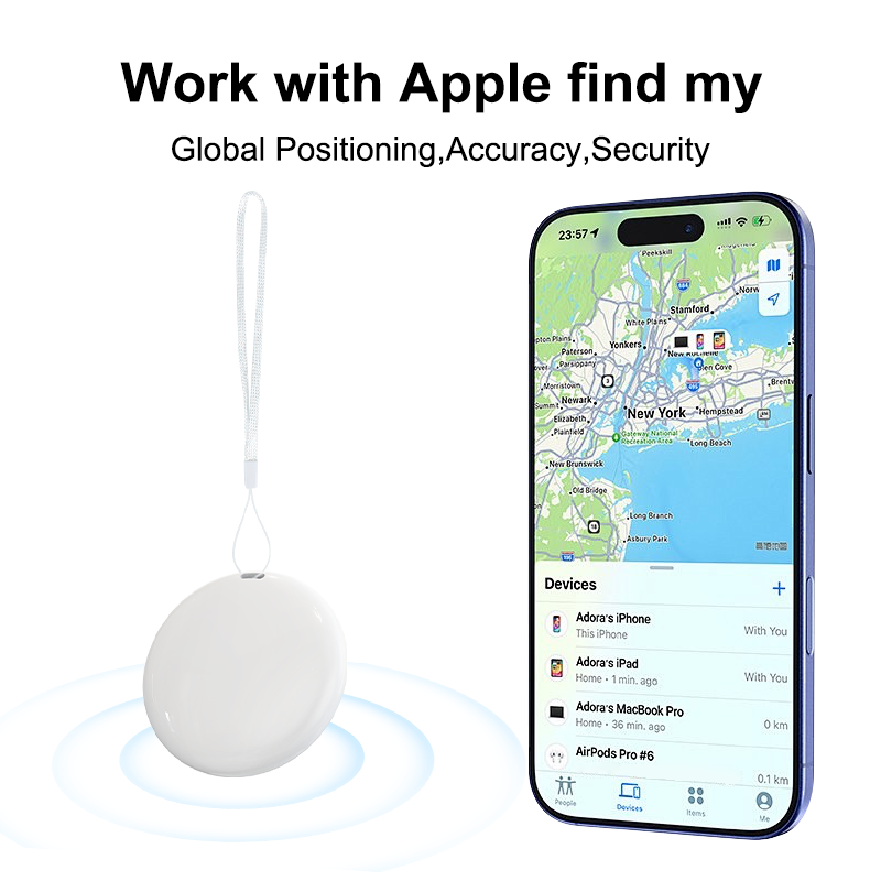 Smart Home Hub Apple - جهاز تتبع محمول صغير الحجم مضاد