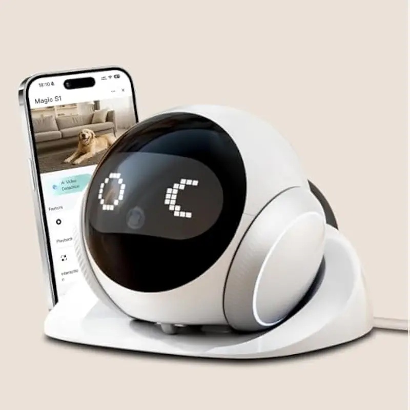 Smart Home Ir - كاميرا روبوت متحركة للحيوانات الأليفة داخل
