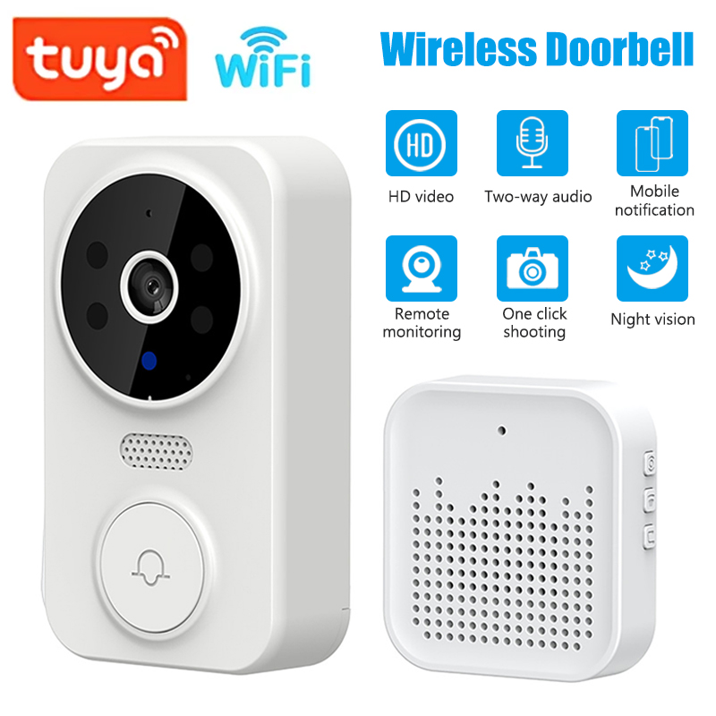 Smart Home Video Doorbell Enhanced Security With Smart Doorbell - واي فاي الذكية جرس باب يتضمن