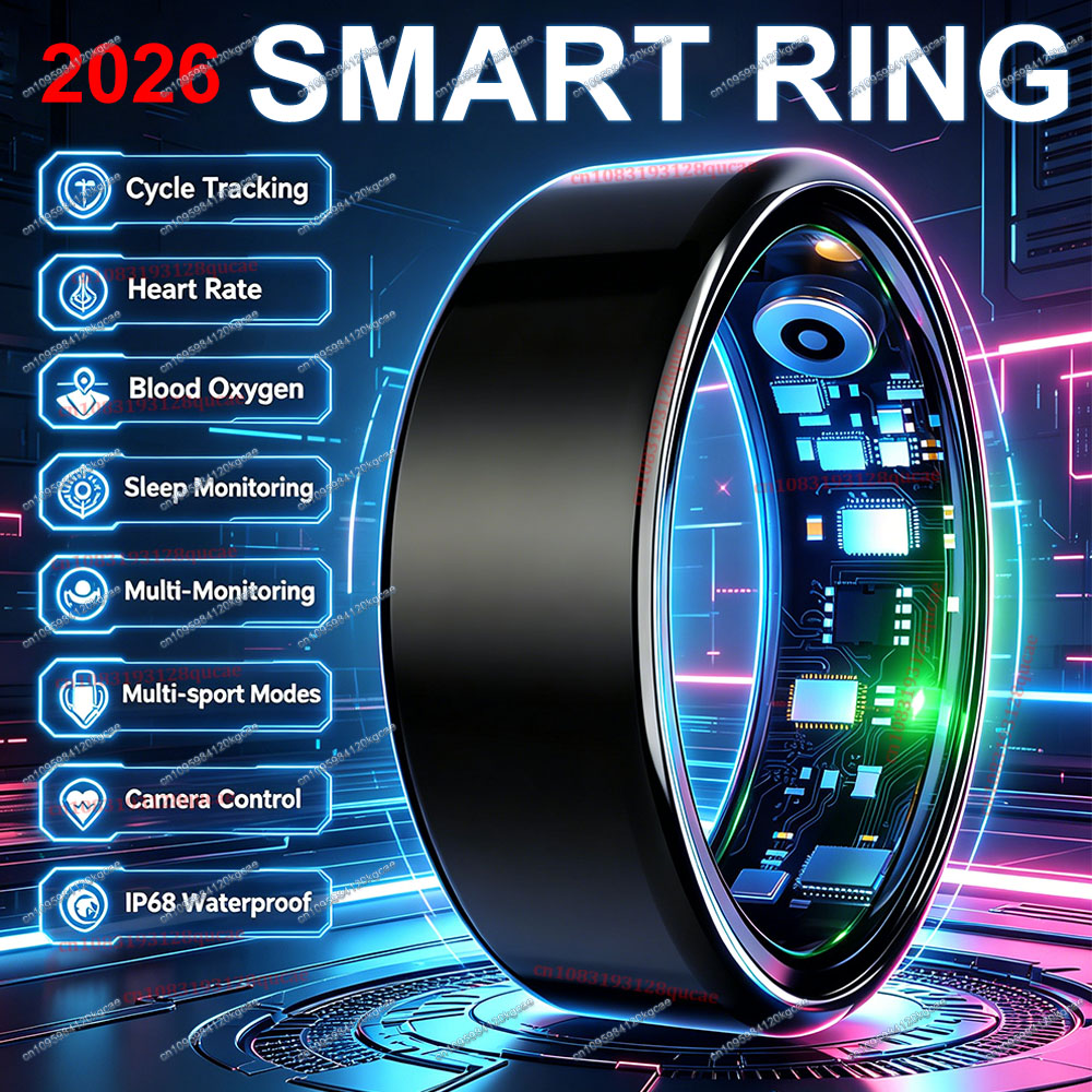Smart Home Trainer - خاتم ذكي جديد 2026 لمراقبة معدل