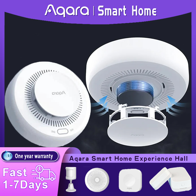 Smart Home Hub Apple - جهاز استشعار دخان ذكي من أكارا