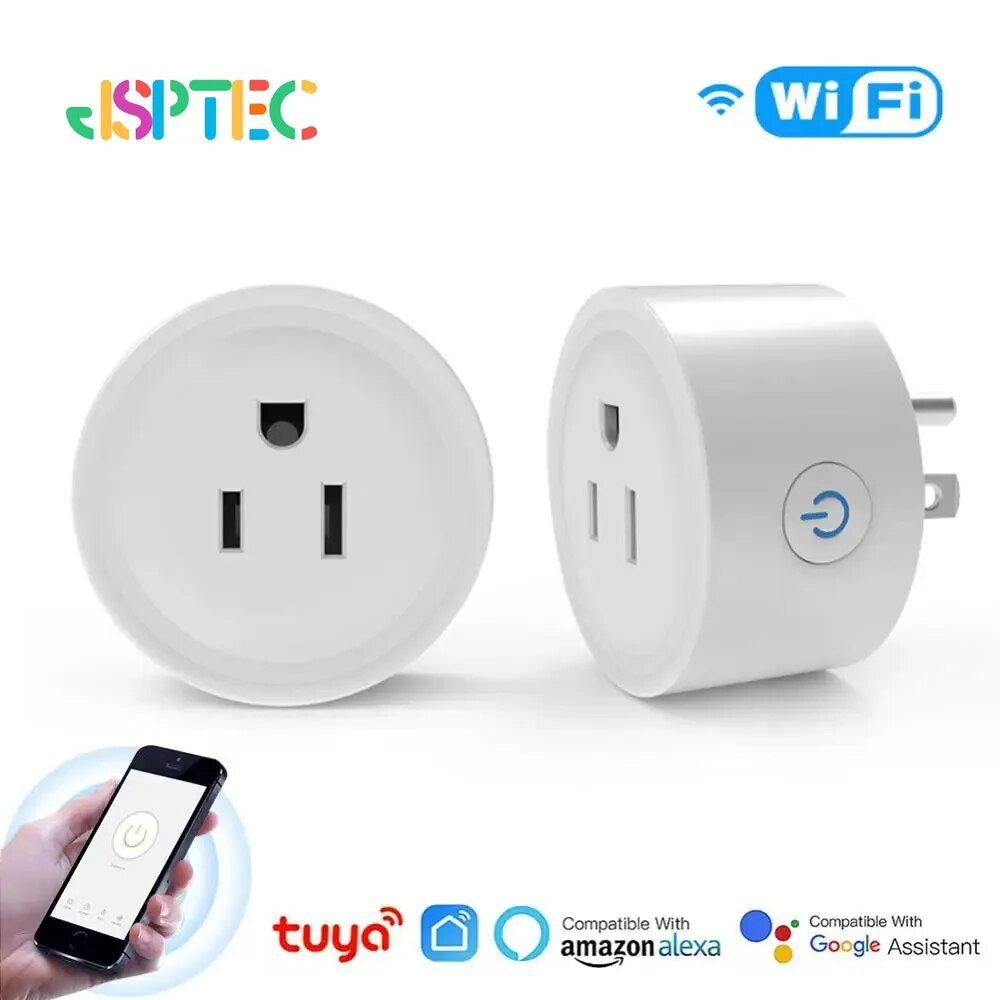 Smart Home Utilities - Tuya Smart Wifi Plug منفذ لاسلكي