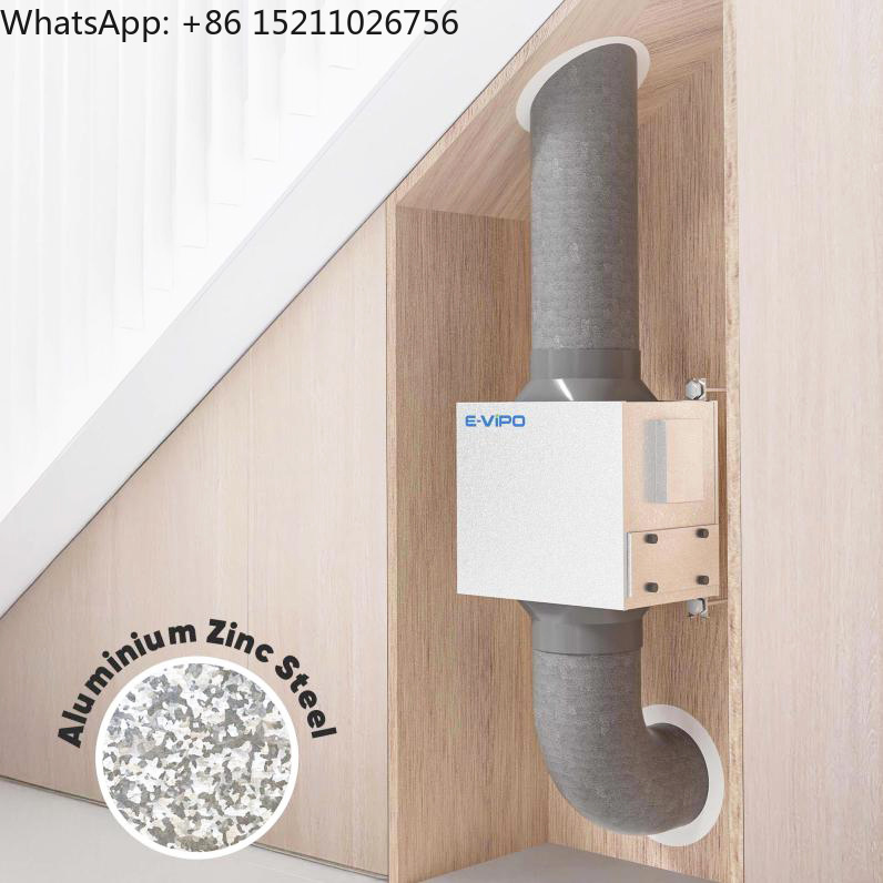 Smart Home Ventilation - وحدة تهوية مرنة أحادية الاتجاه E-VIPO،