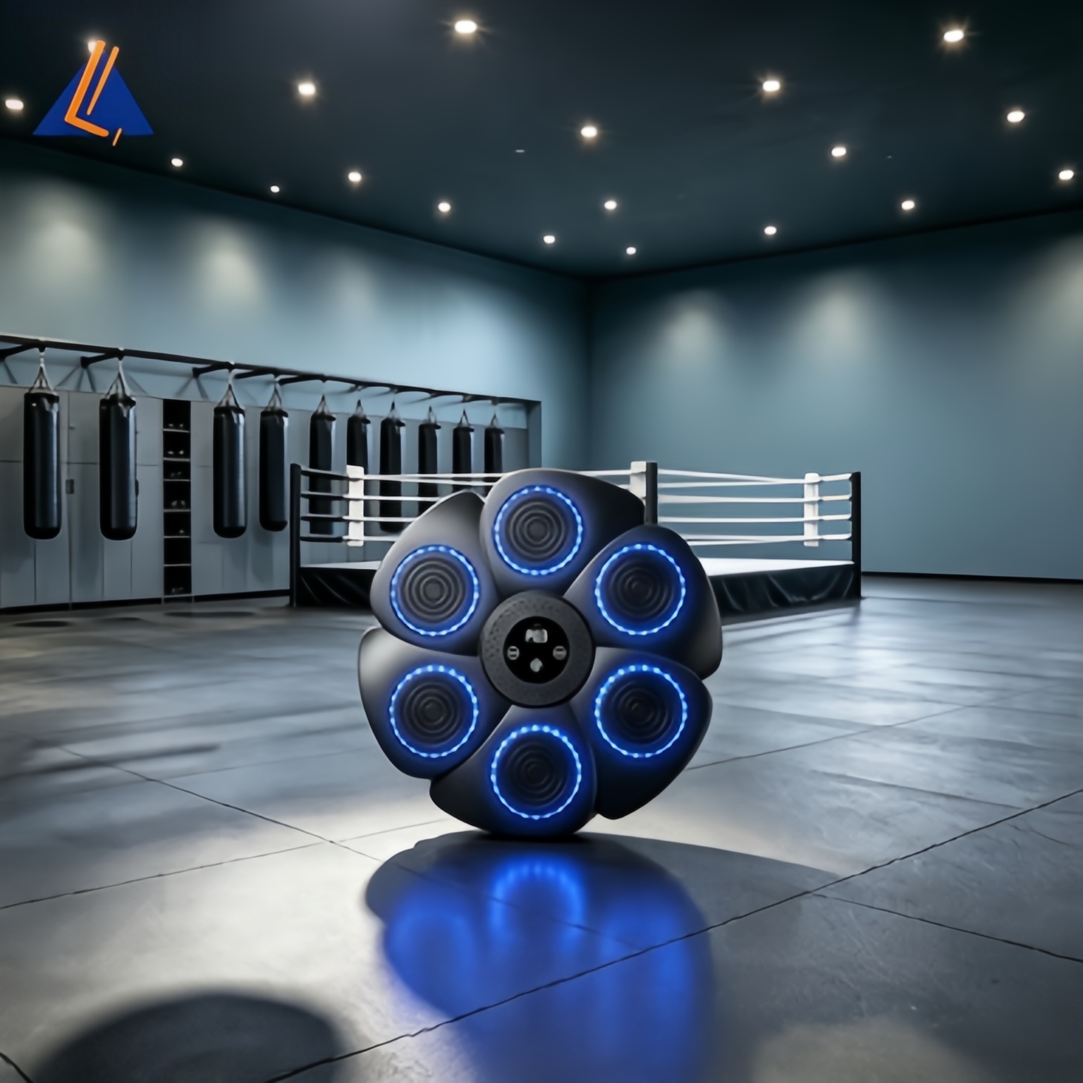 Smart Home Trainer - جهاز تدريب الملاكمة الذكي المزود بإضاءة