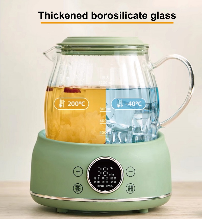 1.2L وعاء الصحة الذكية التحكم  - مراجعة Home Smart Kettle وسعره