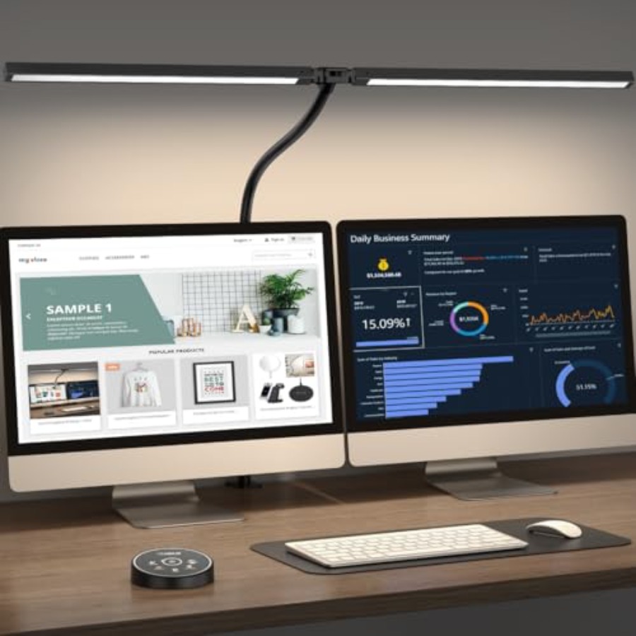 مصباح مكتب LED للمكتب والمنزل  - مراجعة Smart Home Monitoring وسعره