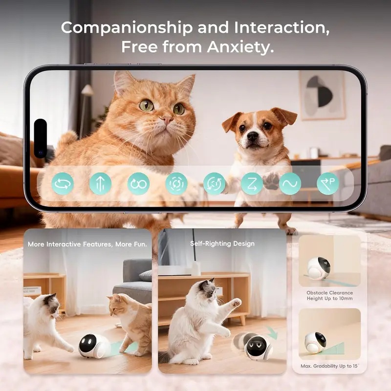 كاميرا روبوت متحركة للحيوانات  - مراجعة Smart Home Ir وسعره