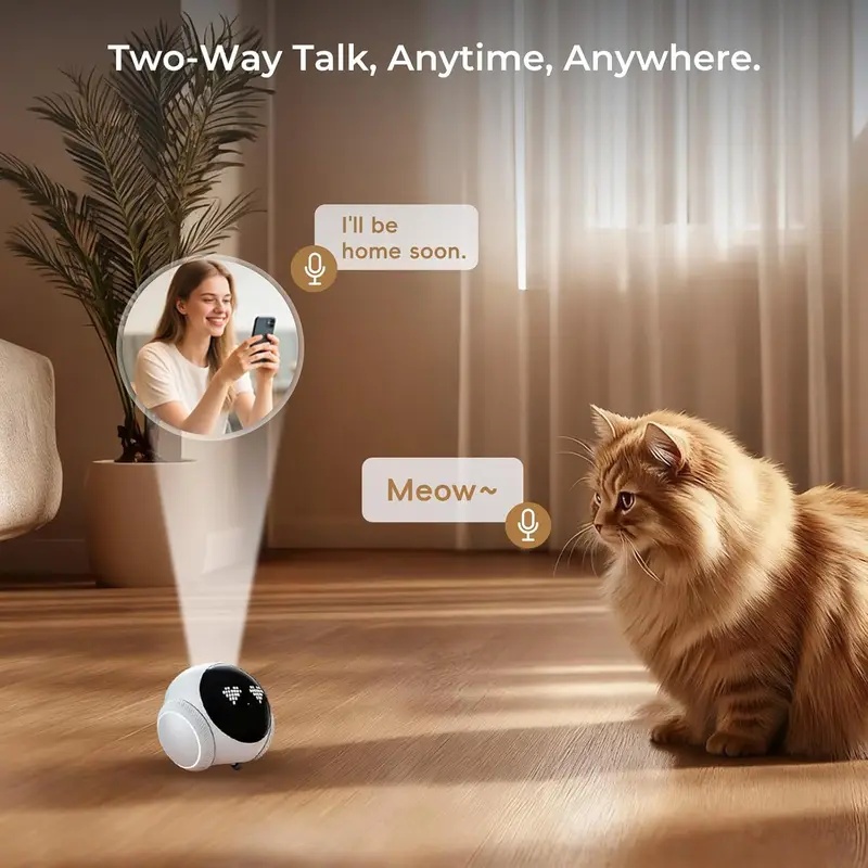 كاميرا روبوت متحركة للحيوانات  - مراجعة Smart Home Ir وسعره