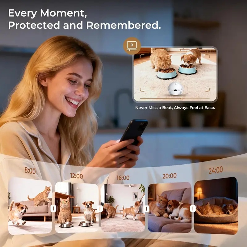 كاميرا روبوت متحركة للحيوانات  - مراجعة Smart Home Ir وسعره