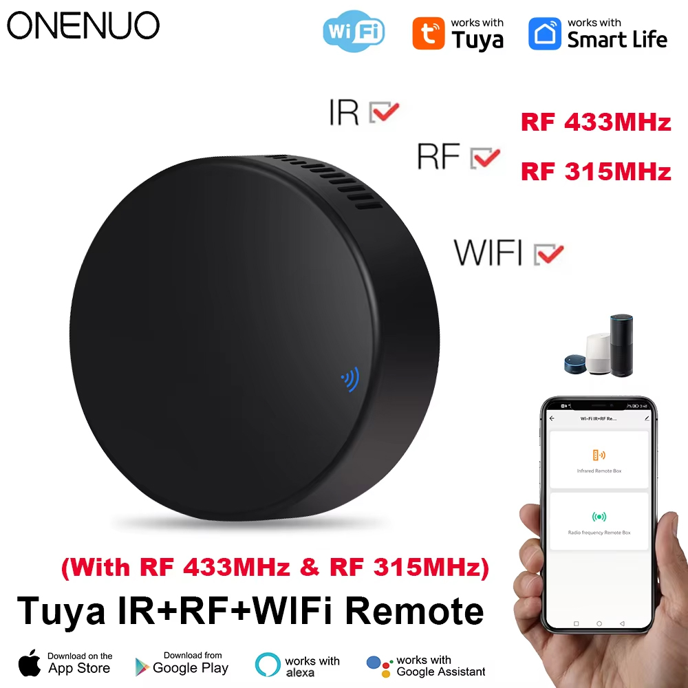جهاز تحكم عن بعد Tuya WiFi RF  - مراجعة Smart Home Ir وسعره