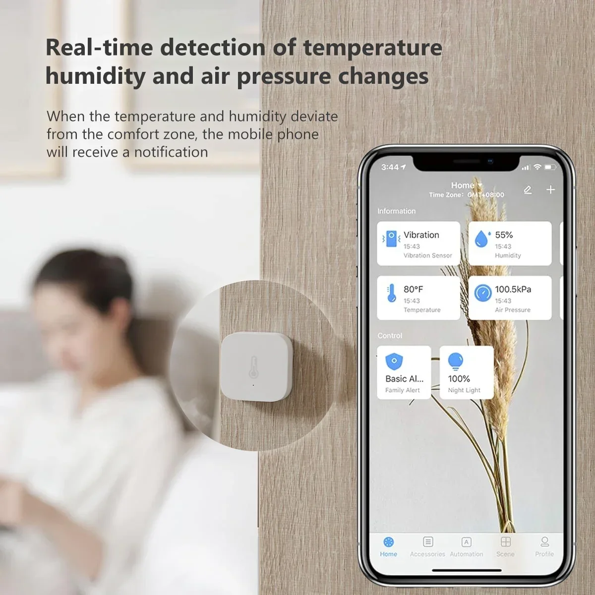 مستشعر درجة الحرارة الذكي من أ - مراجعة Smart Home Hub Apple وسعره
