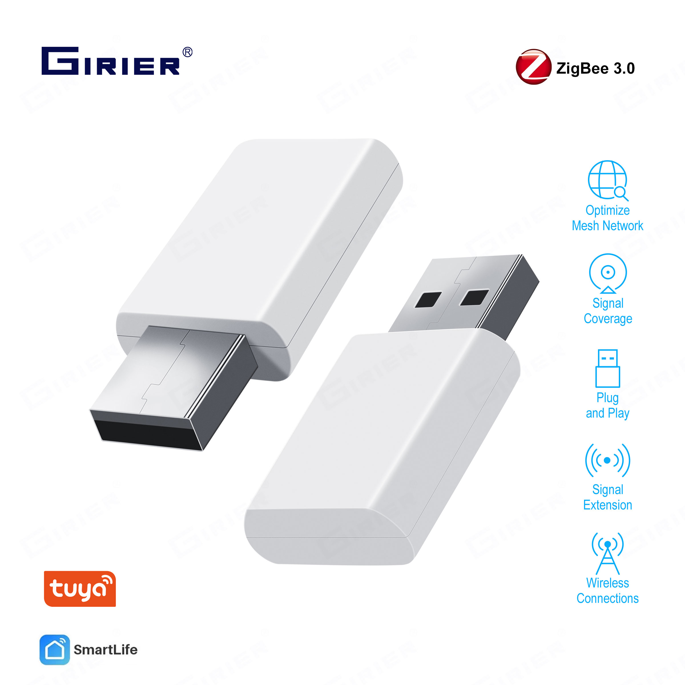 موسع إشارة لمضخم إشارة USB من  - مراجعة Smart Home Hub Device وسعره