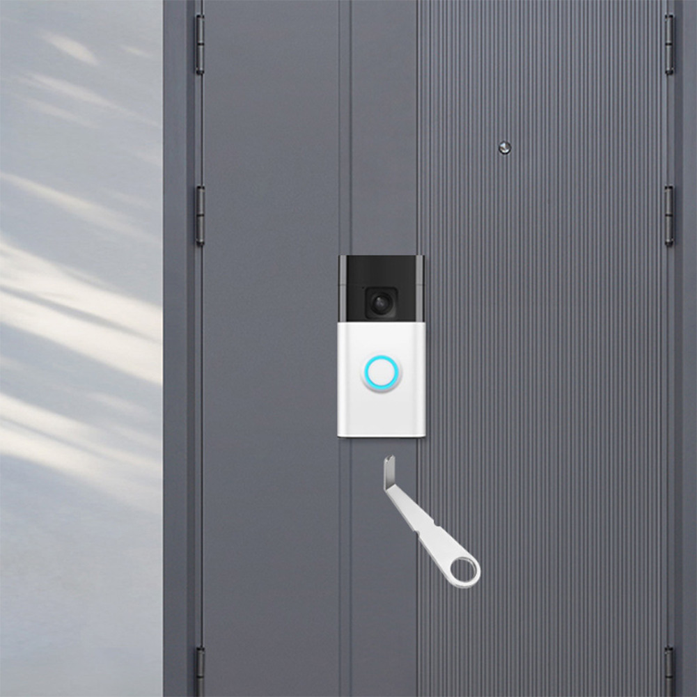مفتاح فضي لجرس الباب بالفيديو  - مراجعة Smart Home Utilities وسعره