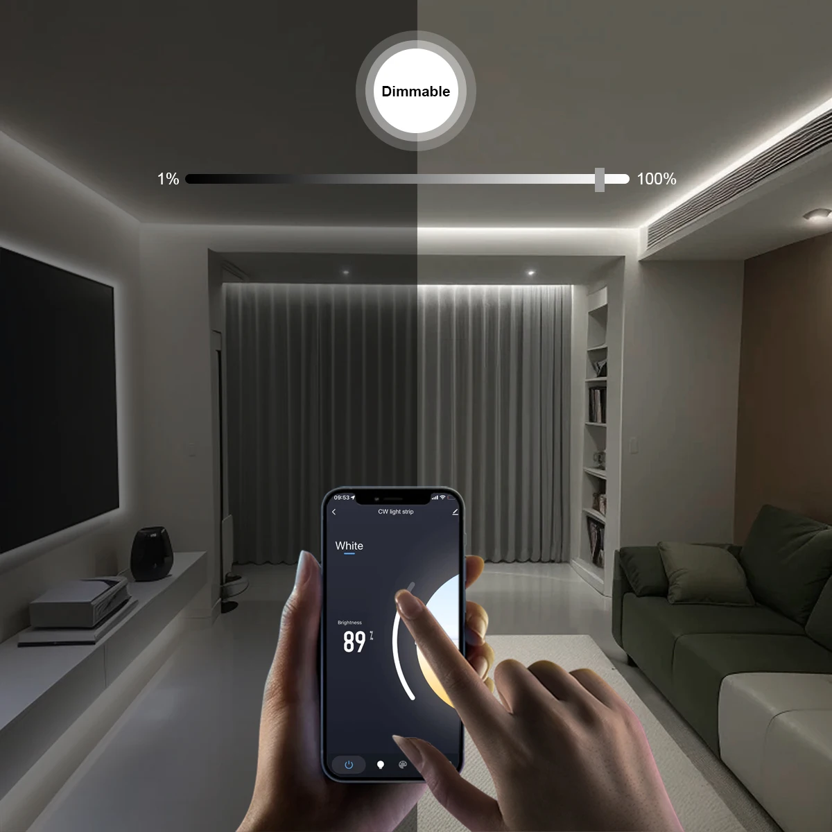 Zigbee 3.0 CCT 2700K-6500K عكس - مراجعة Smart Home Hub Apple وسعره