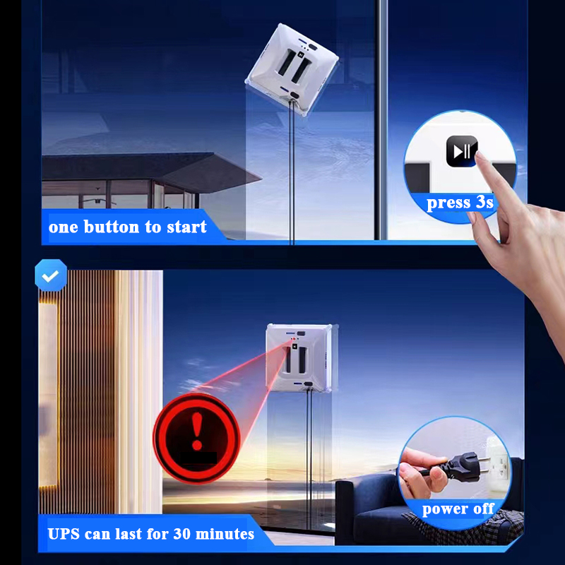 روبوت منظف النوافذ مع البخاخ ، - مراجعة Smart Home Utilities وسعره