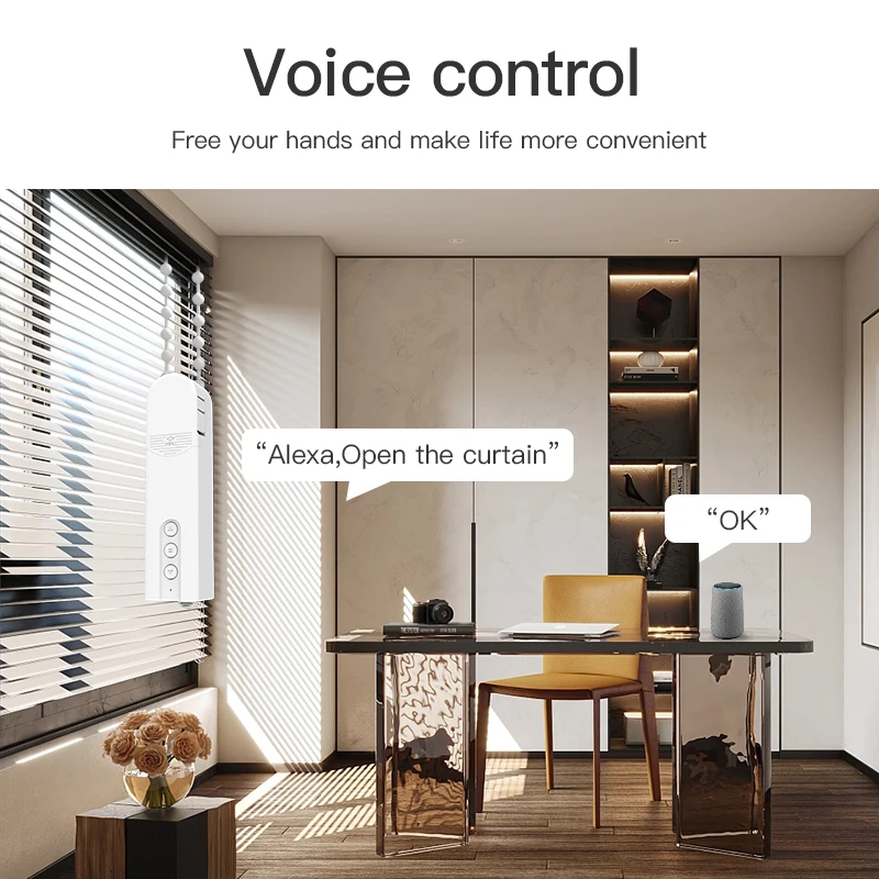 ستارة ذكية آلية تعمل بالزيجبي، - مراجعة Smart Home Elements وسعره