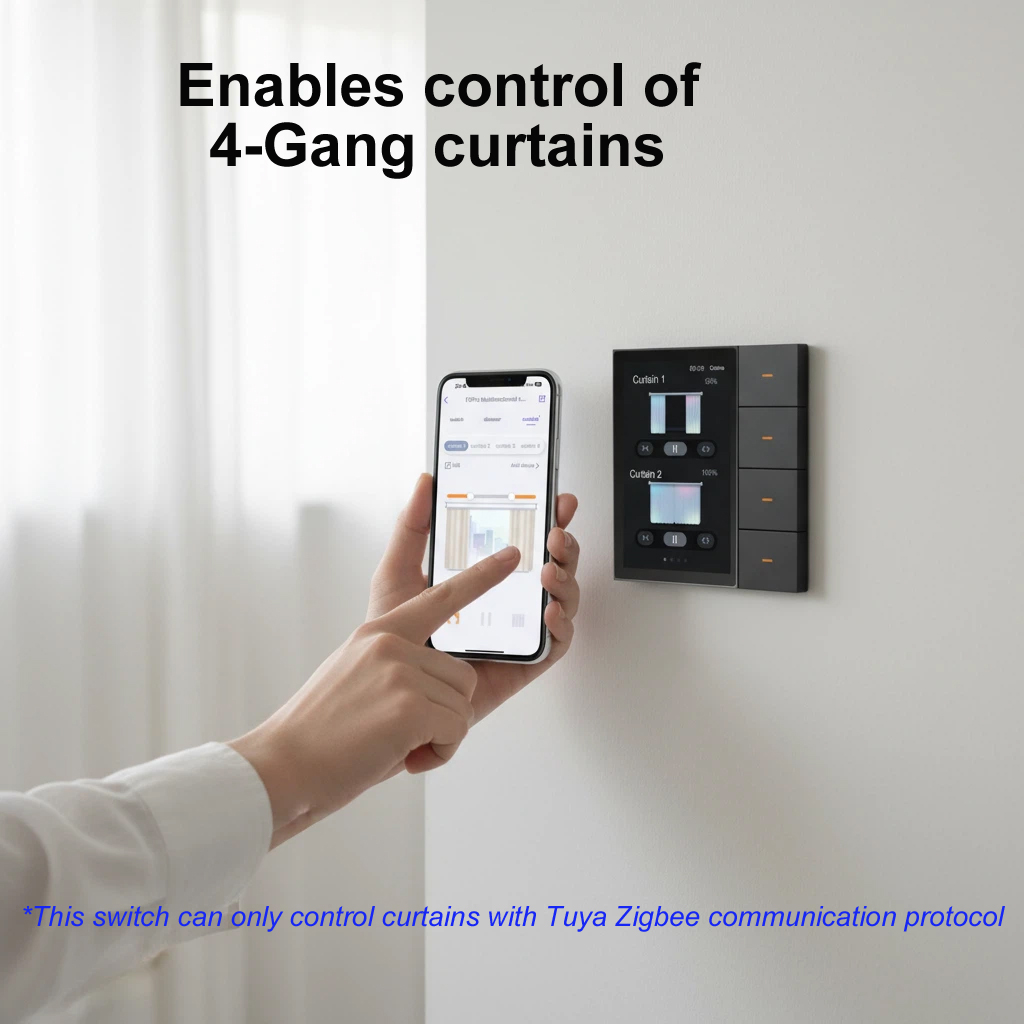 لوحة تحكم ذكية F3-pro من Tuya  - مراجعة Smart Home Monitoring وسعره