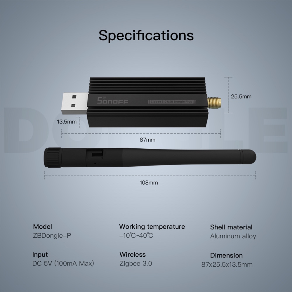 بوابة SONOFF Zigbee 3.0 ZBDong - مراجعة Smart Home Hub Device وسعره