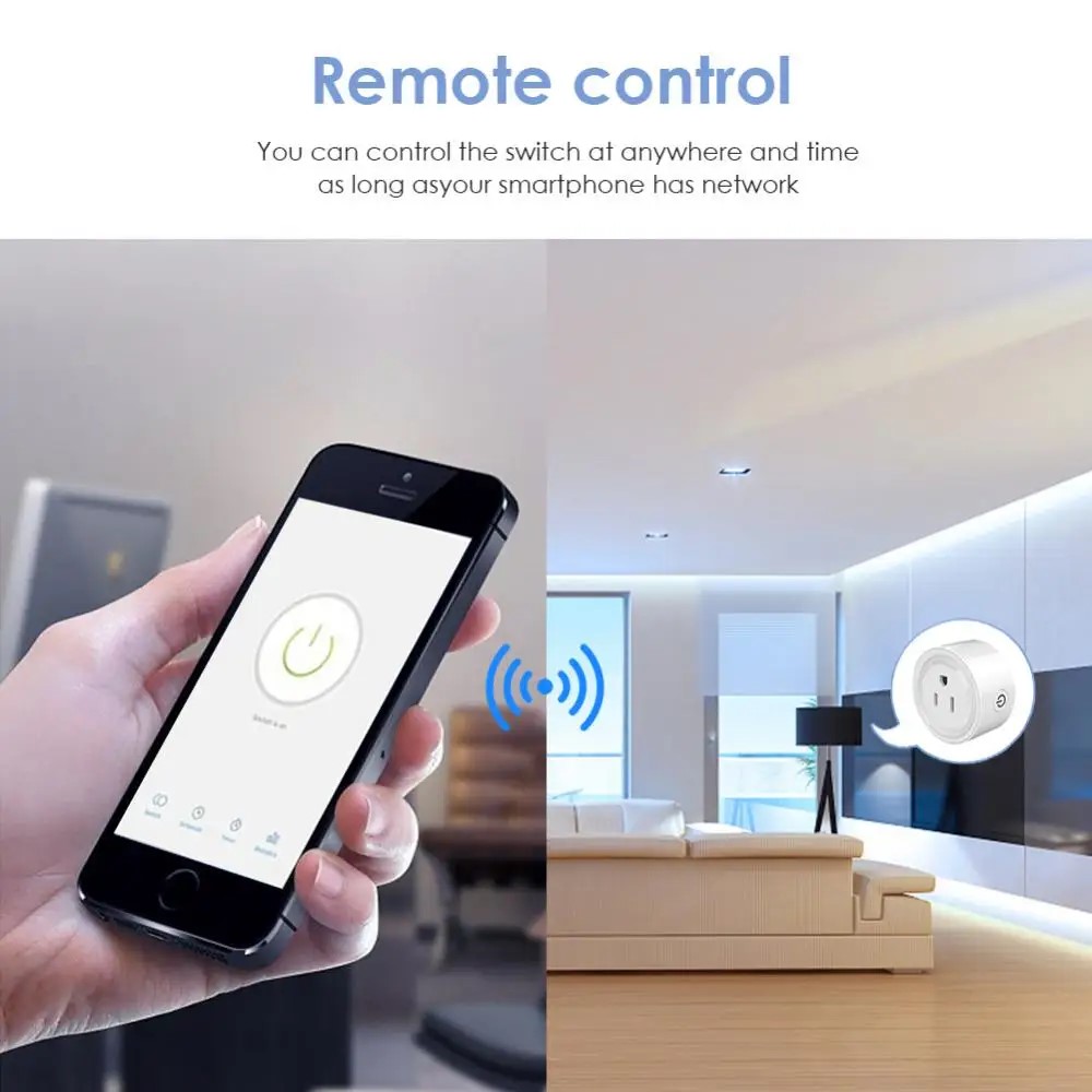 Tuya Smart Wifi Plug منفذ لاسل - مراجعة Smart Home Utilities وسعره