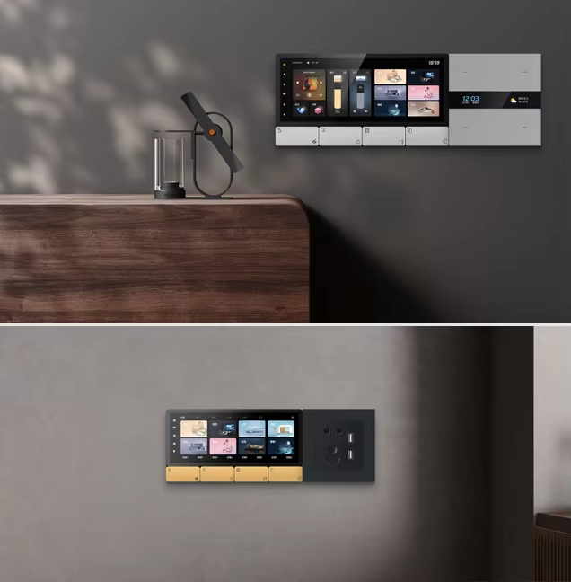 مشغل موسيقى ذكي F5 Tuya UK بشا - مراجعة Smart Home Display وسعره