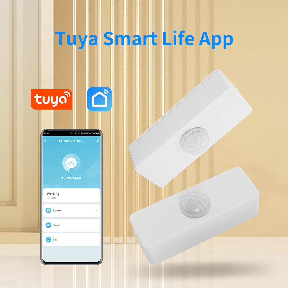 Tuya WiFi Smart PIR مستشعر الو - مراجعة Smart Home Google Assistant وسعره