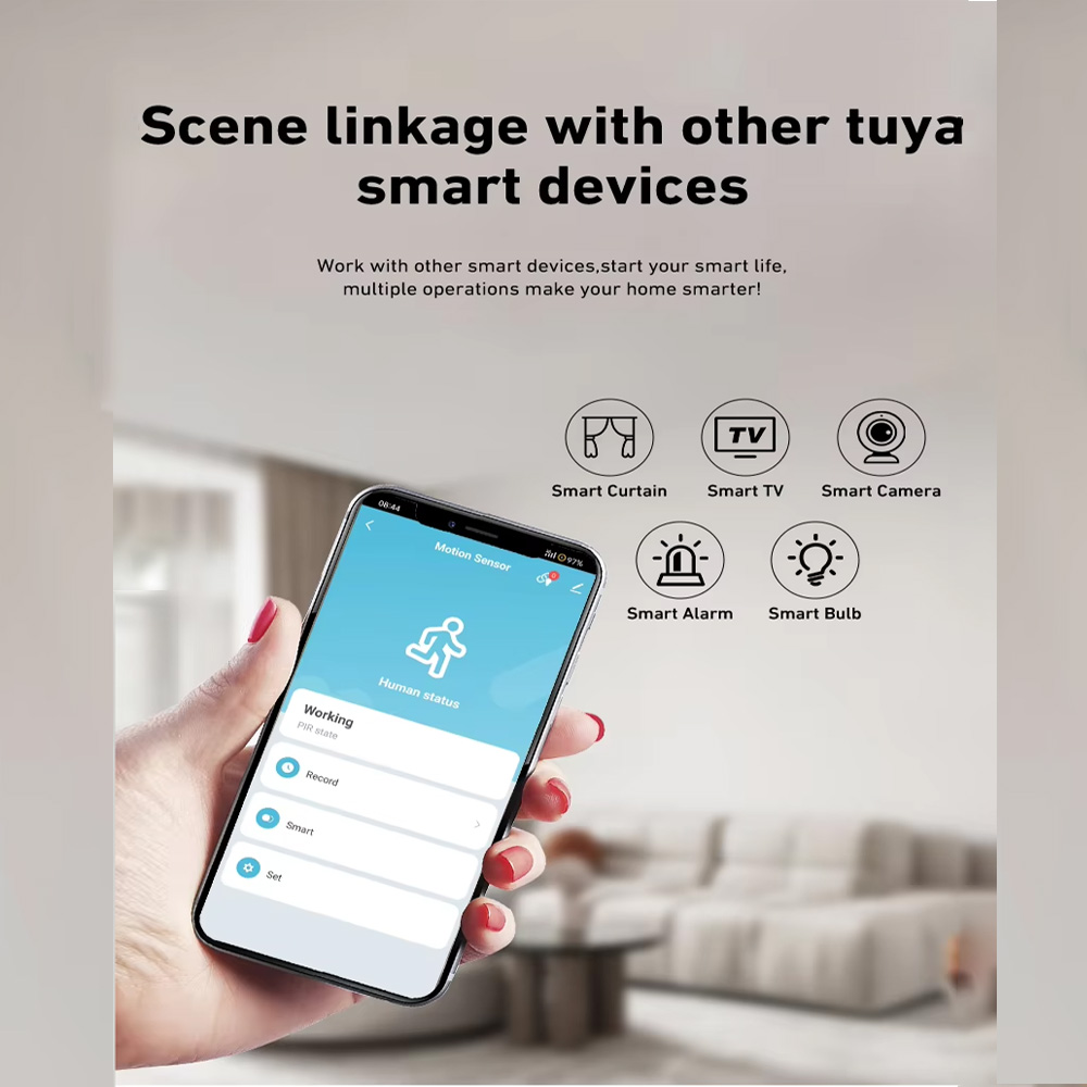 مستشعر حركة ذكي بتقنية PIR وWi - مراجعة Smart Home Google Assistant وسعره