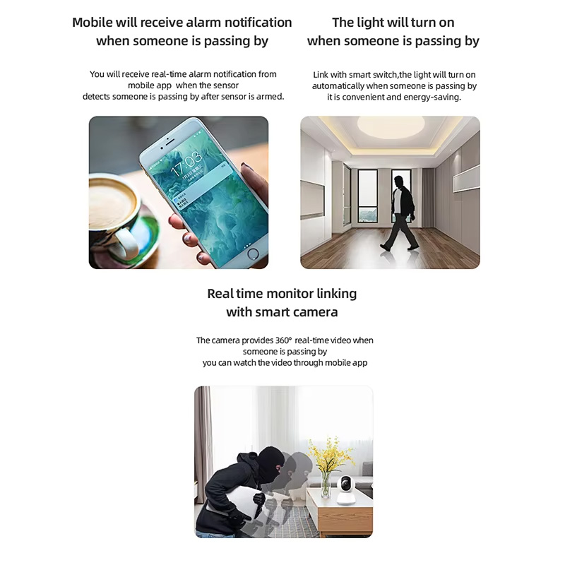 مستشعر حركة ذكي بتقنية PIR وWi - مراجعة Smart Home Google Assistant وسعره