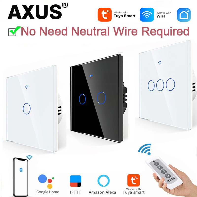 مفاتيح إضاءة ذكية من AXUS EU ت - مراجعة Smart Home Google Assistant وسعره