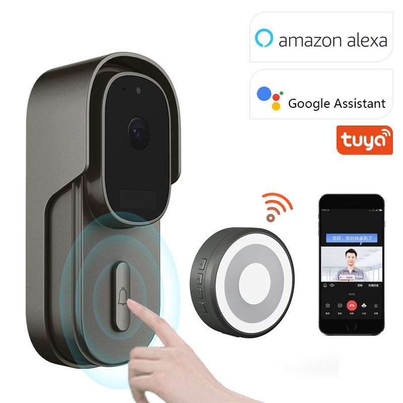 جرس باب ذكي من تويا بدقة 2 ميج - مراجعة Smart Home Video Doorbell Enhanced Security With Smart Doorbell وسعره