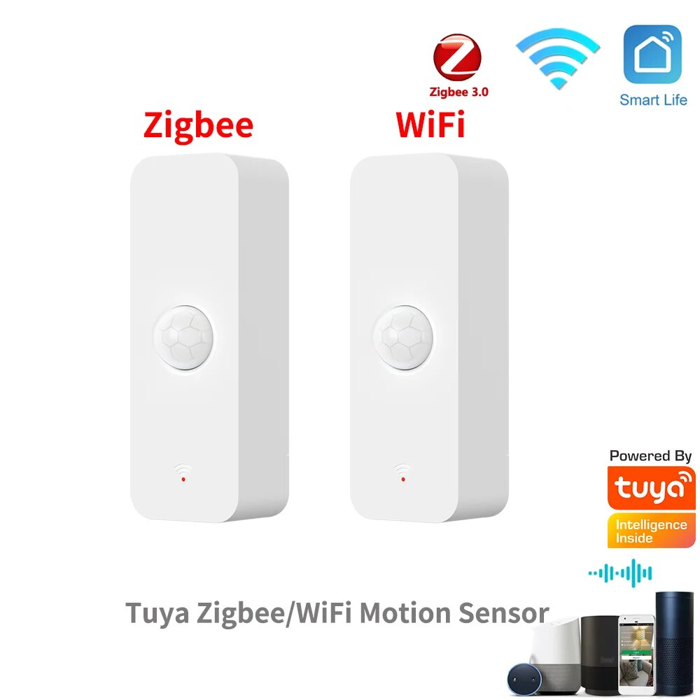 Tuya WiFi Zigbee PIR محس حركة  - مراجعة Smart Home Ir وسعره