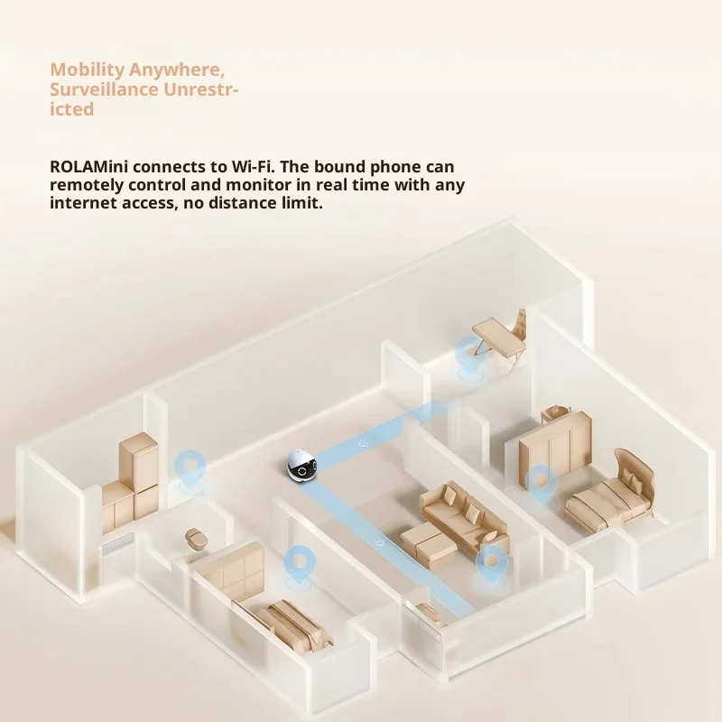 Enabot ROLA روبوت ذكي صغير كام - مراجعة Smart Home Monitoring وسعره