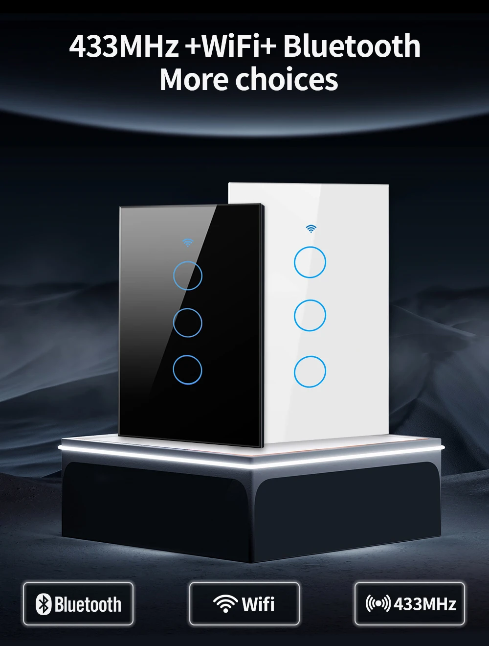مفتاح إضاءة ذكي TNCE Tuya ، وا - مراجعة Smart Home Google Assistant وسعره