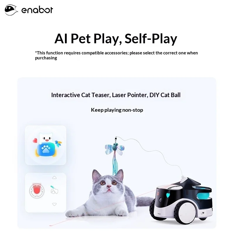 Enabot ROLA PetPal روبوت ذكي ر - مراجعة Smart Home Monitoring وسعره