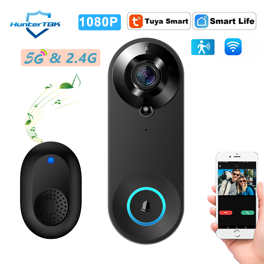 جرس باب ذكي بكاميرا لاسلكية 10 - مراجعة Smart Home Video Doorbell Enhanced Security With Smart Doorbell وسعره