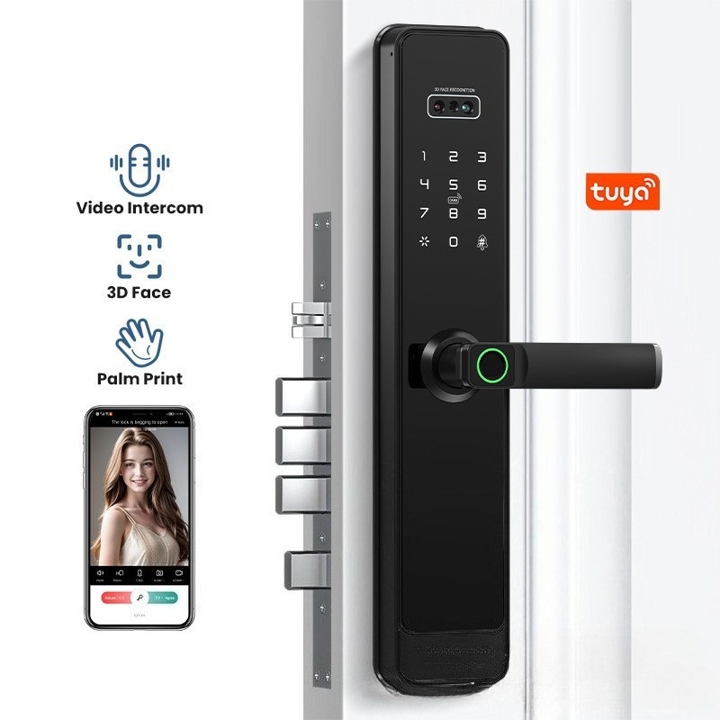 قفل ذكي EGFirtor شبه أوتوماتيك - مراجعة Smart Home Door Lock وسعره