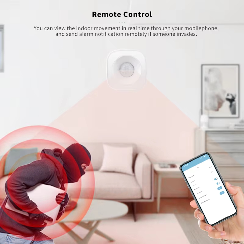 Tuya ZigBee/WiFi PIR محس حركة  - مراجعة Smart Home Google Assistant وسعره