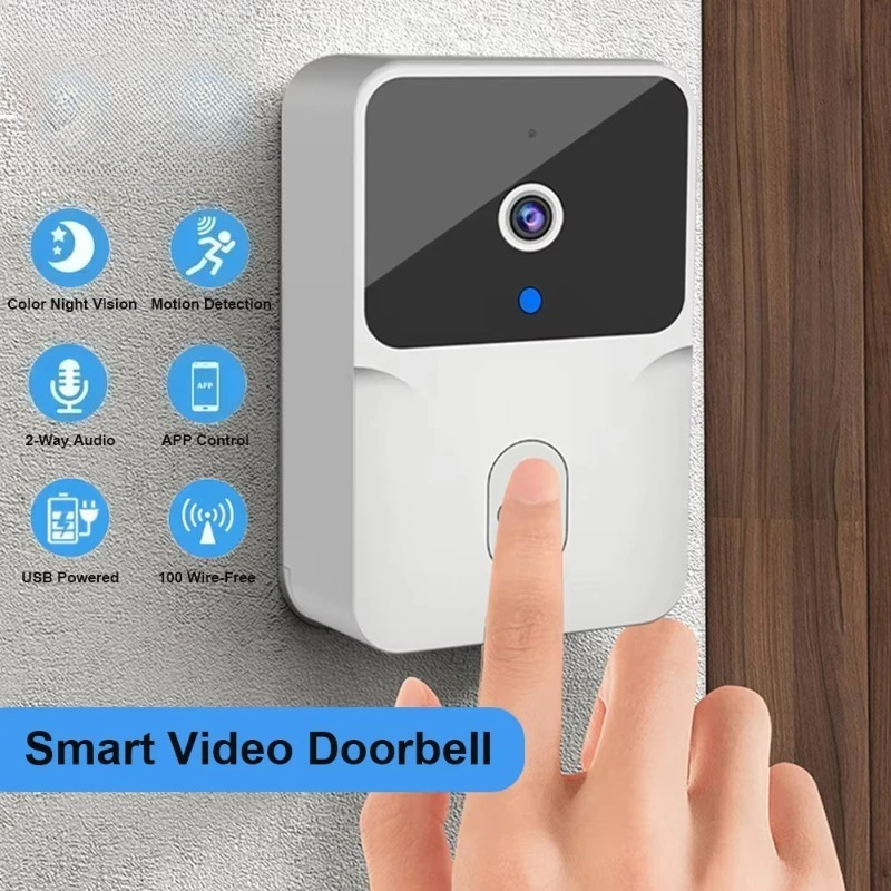 جرس باب فيديو واي فاي عالي الد - مراجعة Smart Home Video Doorbell Enhanced Security With Smart Doorbell وسعره