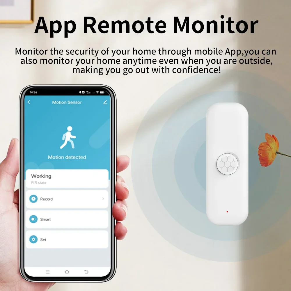 Tuya WiFi محس حركة PIR الذكية  - مراجعة Smart Home Google Assistant وسعره